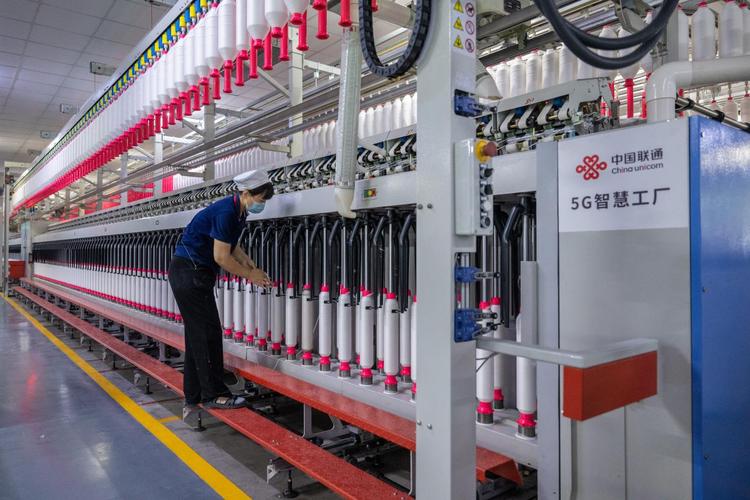 基于联通5g网络技术和"天梭"纺织云应用,金源纺织5g智慧工厂实现核心